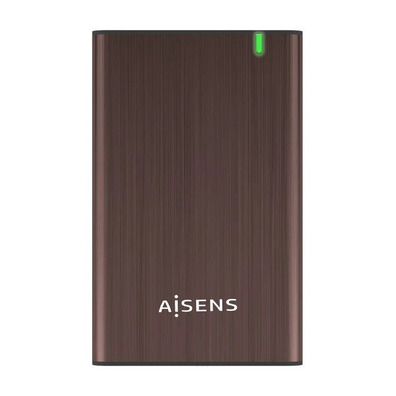 Caja Externa para Disco Duro 2.5''Aisens ASE-2525BWN USB 3.0 Marrón