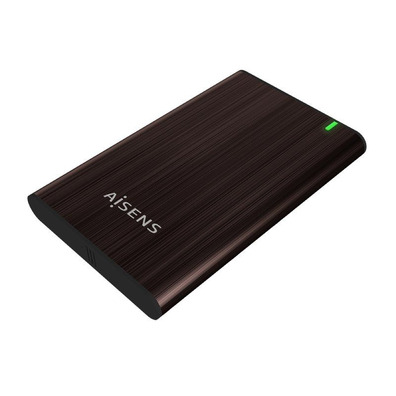 Caja Externa para Disco Duro 2.5''Aisens ASE-2525BWN USB 3.0 Marrón