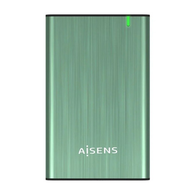 Caja Externa para Disco Duro 2.5''Aisens ASE-2525SGN USB 3.0 Verde Primavera