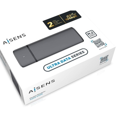 Caja Externa SSD M. 2 SATA USB 3.2 AISENS Gris ASM2-002G