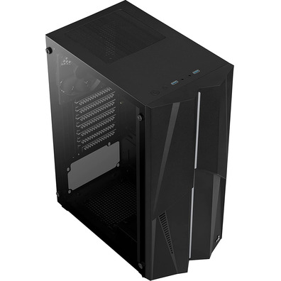 Caja Semitorre Aerocool Mecha Black