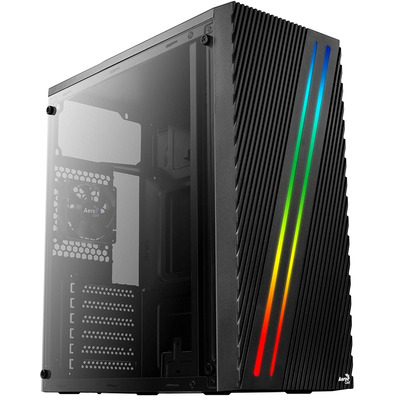 Caja Semitorre Aerocool Streak Black