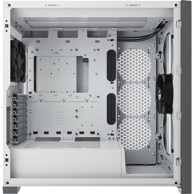 Caja Semitorre Corsair 5000D Verre trempé Blanc