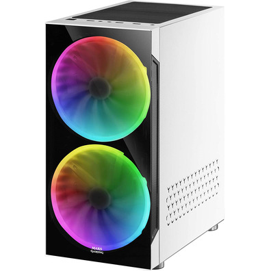 Caja Semitorre Mars Gaming MC9 White ATX/MicroATX/Mini-ITX