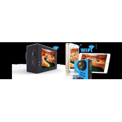 Caméra de sport sjcam sj5000x Elite Wifi Azul v2.0