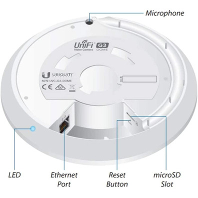 Caméra IP Wifi Ubiquiti UVC-G3-Dome