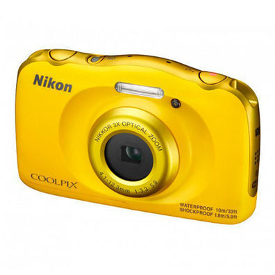 Nikon Submersible Coolpix W100 jaune + caméra Mochila