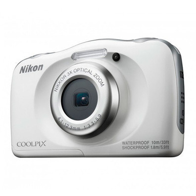Nikon Submersible Coolpix W100 Blanc + caméra Mochila