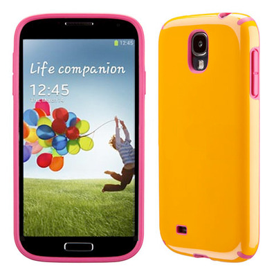 Protect Case CandyShell para Samsung Galaxy S4 Gris-Magenta