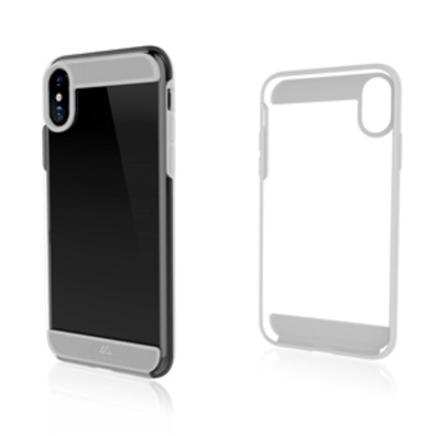 Case Transparent Air Case pour Apple iPhone X Black Rock