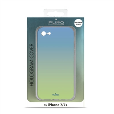 Hologram Blue Apple iPhone 8 / 7 Boîtier Puro