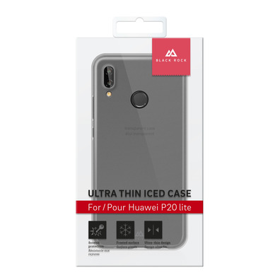 Boîtier Huawei P20 Lite Black Rock Ultra Thin Glacé