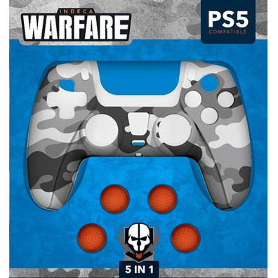 Carcasa para mando PS5 Indeca Warfare 2021
