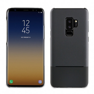 Samsung Galaxy S9 Plus Double Logement de Muvit noir de peau