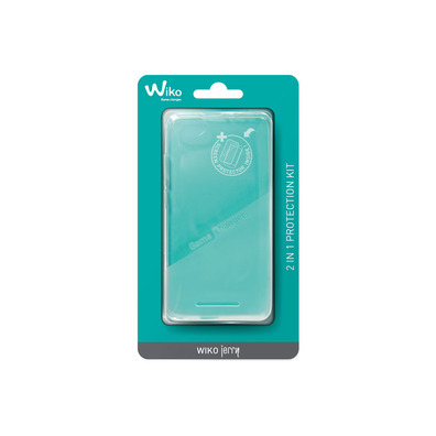 TRANSPARENTE CARCASA + PANTALLA PROTECTION JERRY WIKO