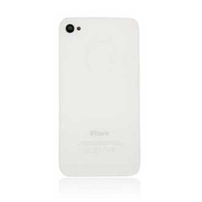 Hard Plastic Replacement Back Case for Apple iPhone 4G White