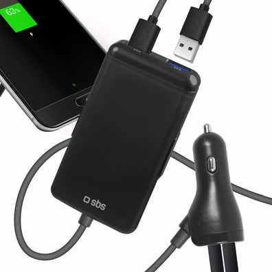 Chargeur de voiture de 7000 mAh