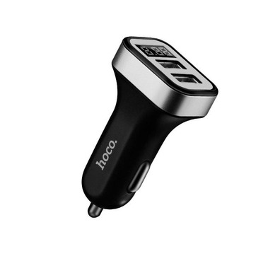 Chargeur voiture 2 USB Avec Affichage Led Hoco