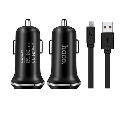 Chargeur de voiture Z1   Câble Micro Usb Hoco