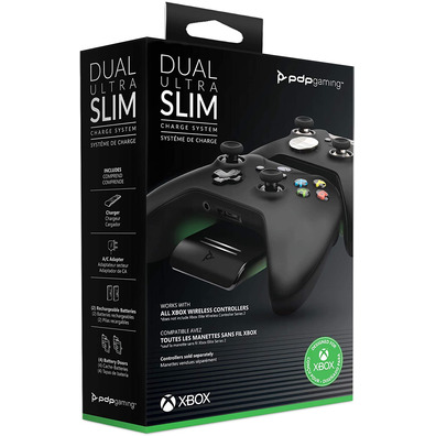 Cargador Dual PDP Double Ultra Slim-Série Xbox One / Xbox