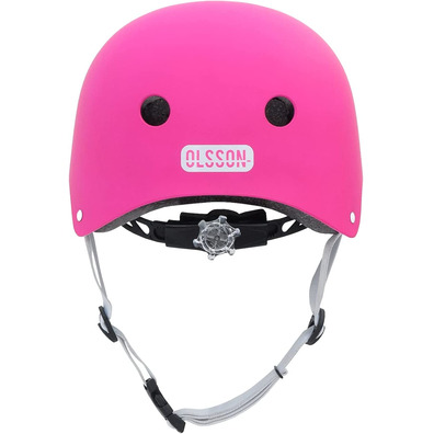 Casco Olsson Talla S/M Infantil Rosa