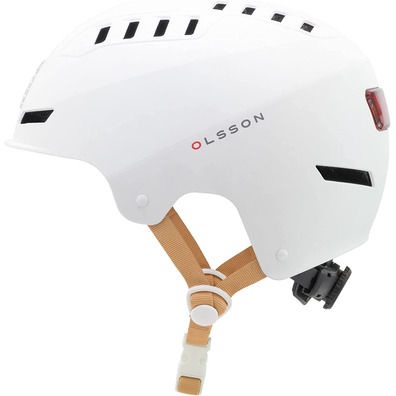 Casco Olsson Urban Light M/L Adulto Blanco