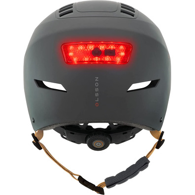 Casco Olsson Urban Light S/M Adulto Antracita