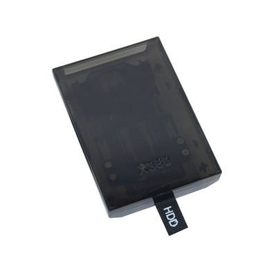 Hard Drive Case for Xbox 360 Slim (Clear Black)