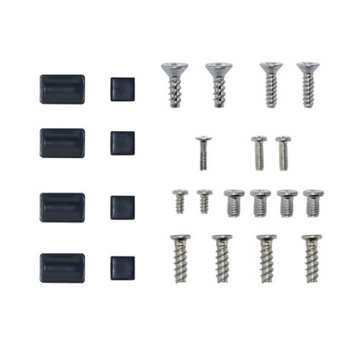 Replacement Feet and Screw Set for Wii Black