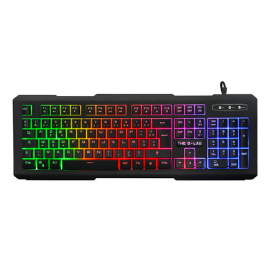 Combo Le G-Lab Clavier Keyz Néon   Souris Kult Hélium