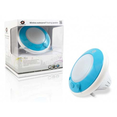 Conceptronic Wireless Waterproof Floating Speaker Light Blue