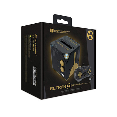Consola Hyperkin Retron LP Black Gold (Gameboy y GBA)