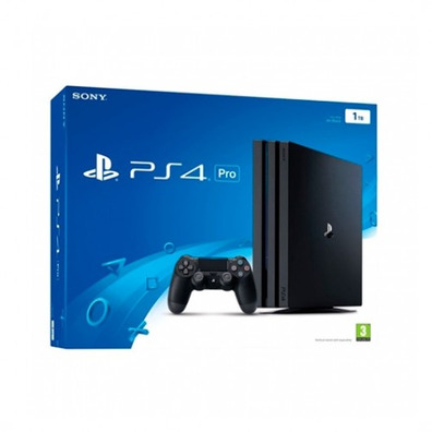 Consola Playstation 4 Pro (1 To) Negra