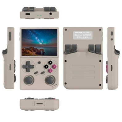 Console portable Retro Anbernic G350 1GB/64GB Gris