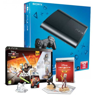PS3 12Gb + Disney Infinity 3.0 Star Wars Pack de démarrage