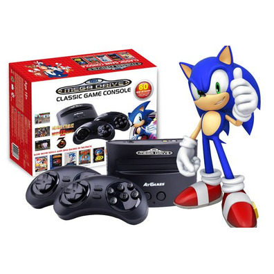 Console Rétro Mega Drive Portable Ed Sonic 25