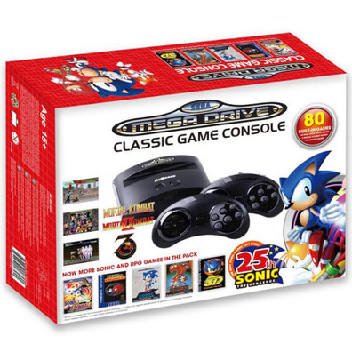 Console Rétro Mega Drive Portable Ed Sonic 25