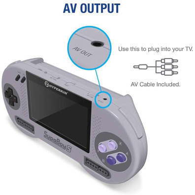 Consola Retro SNES Supaboy S Portátil