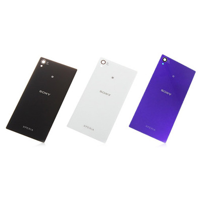 Back cover for Sony Xperia Z1 Blanc