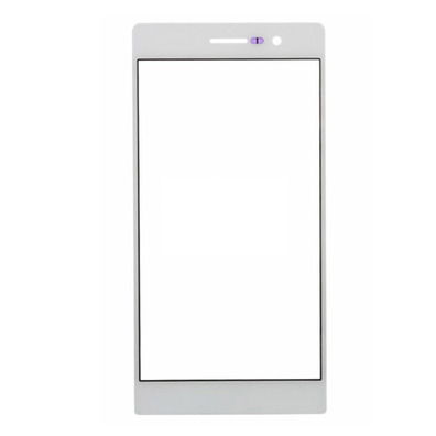 Huawei Ascend P7 cristal frontal blanc
