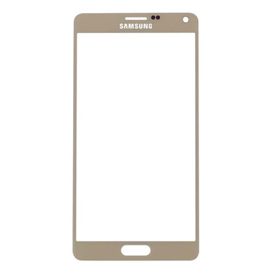 Façade en verre pour Samsung Galaxy Note 4 Or