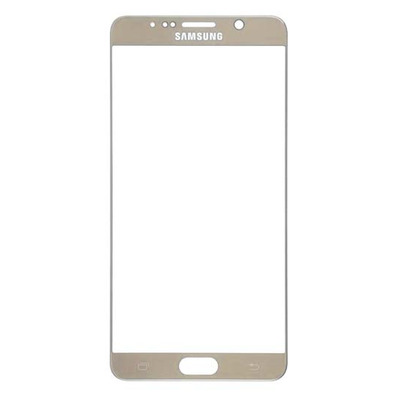 Façade en verre pour Samsung Galaxy Note 5 Or