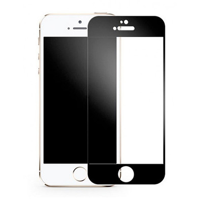 Verre Trempé Intégral - iPhone 5/5S/5C/SE Noir