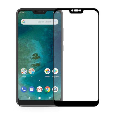 Verre Trempé Intégral - Xiaomi Mi A2 Lite (Redmi 6 Pro) Noire