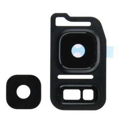 Rear Camera Lens Cover + Crystal Lens Samsung Galaxy Note 7 Noire