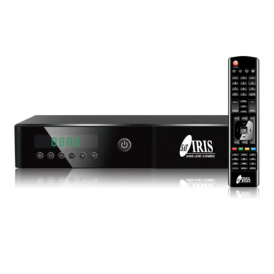 Décodeur satellite + TDT Iris 2400 UHD Combo
