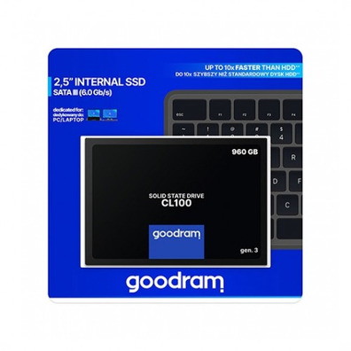 Disco Duro 2.5''SSD 960 Go SATA 3 GOODRAM CL10 Général 2