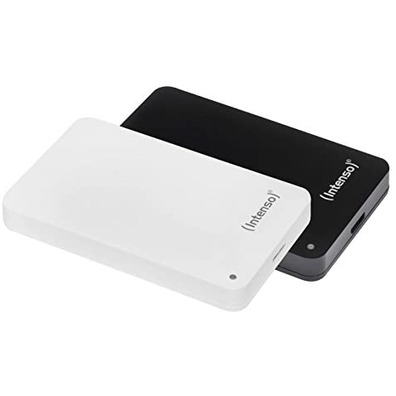 Disque dur externe Intenso Memory case 1 to 2,5" Blanc