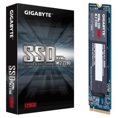 Disco Duro Gigabyte GP-GSM2NE3128GNTD SSD NVMe M. 2 128 Go 2280