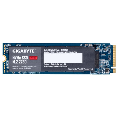 Disco Duro Gigabyte GP-GSM2NE3128GNTD SSD NVMe M. 2 128 Go 2280